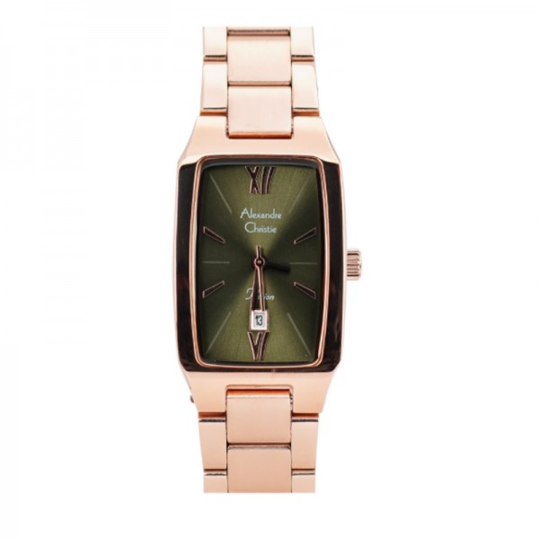 Alexandre Christie AC 2455 Rosegold Green LDBRGGN